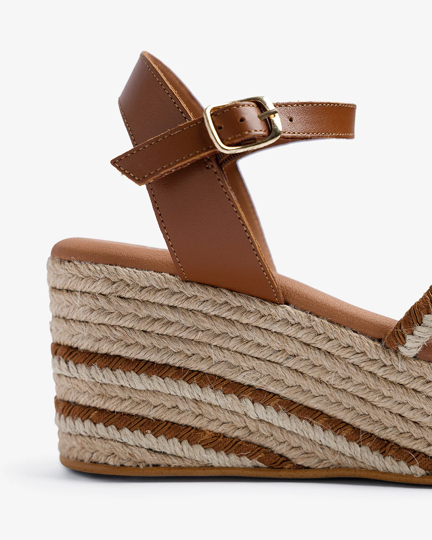 Cuña Albany Yute Cuero - Image 5