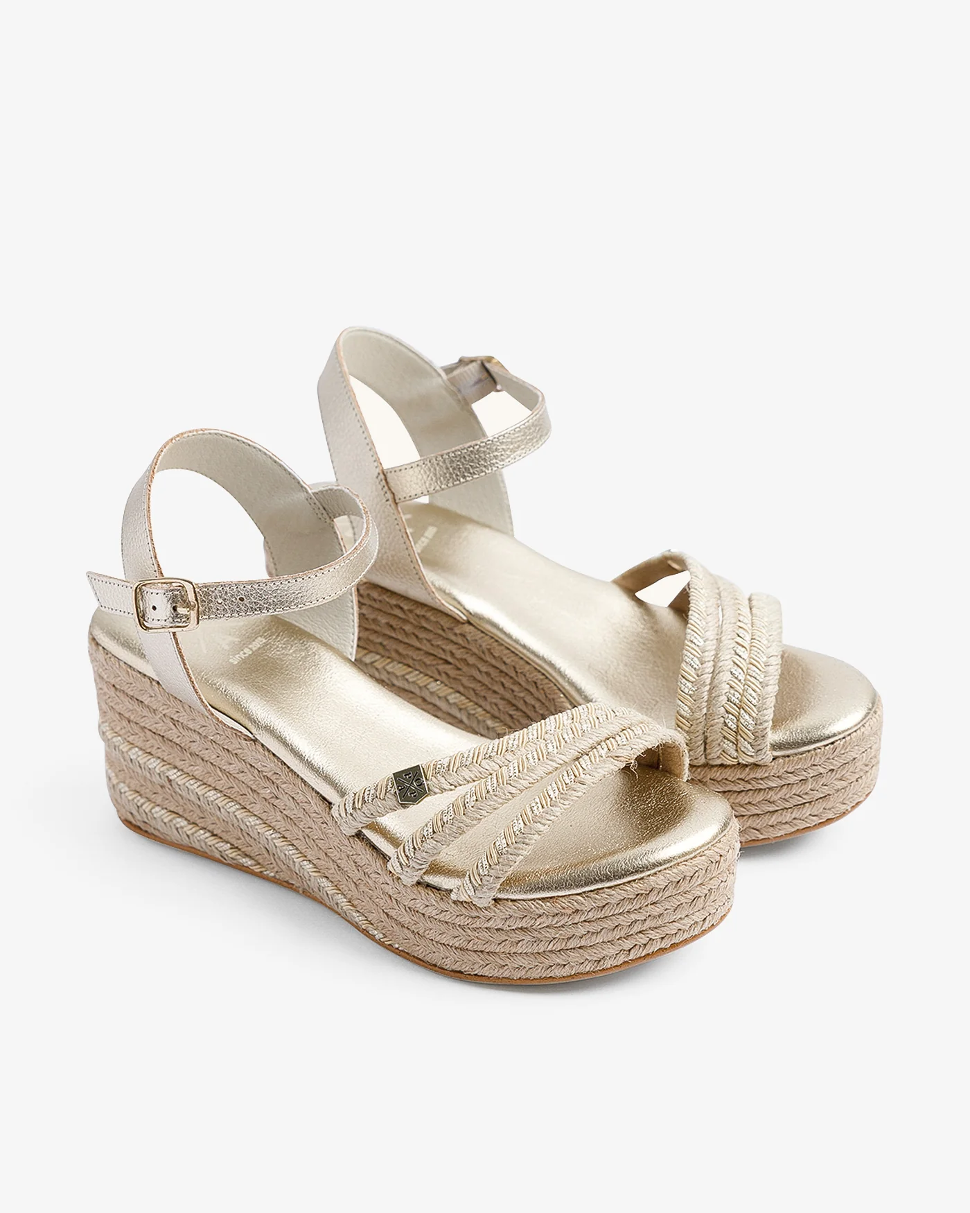 Cuña Albany Yute Oro - Image 3