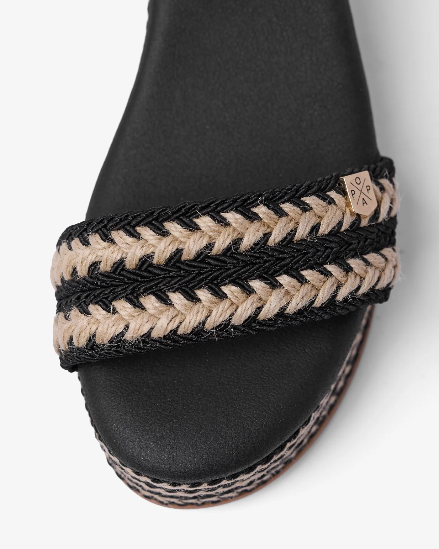 Cuña Arambol Gallery Yute Negro - Image 3