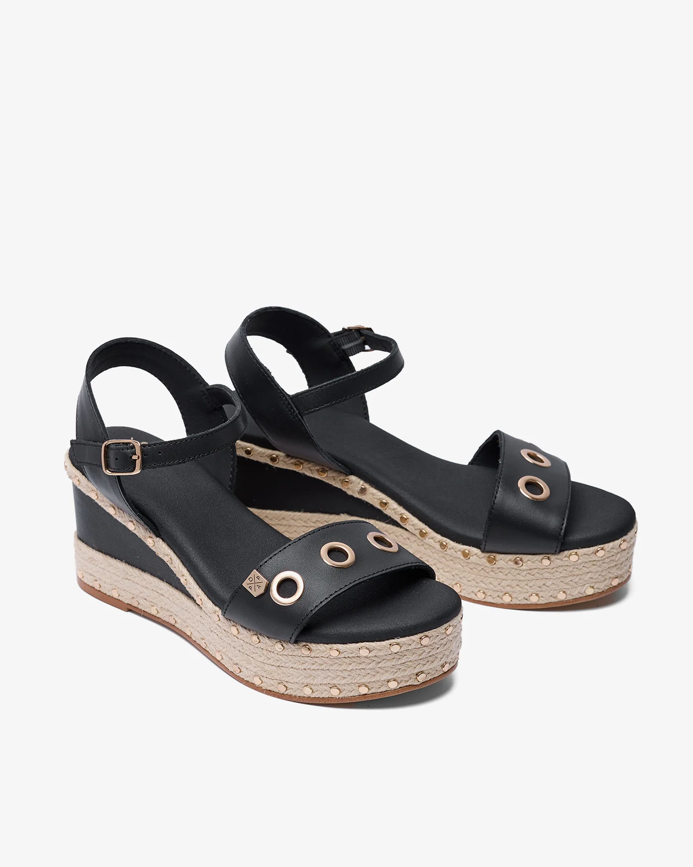 Cuña Arambol Tachuelas Napa Negro - Image 3