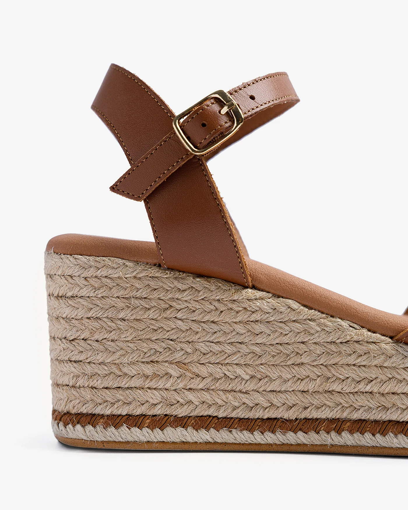 Cuña Arenal Piel Cuero - Image 5