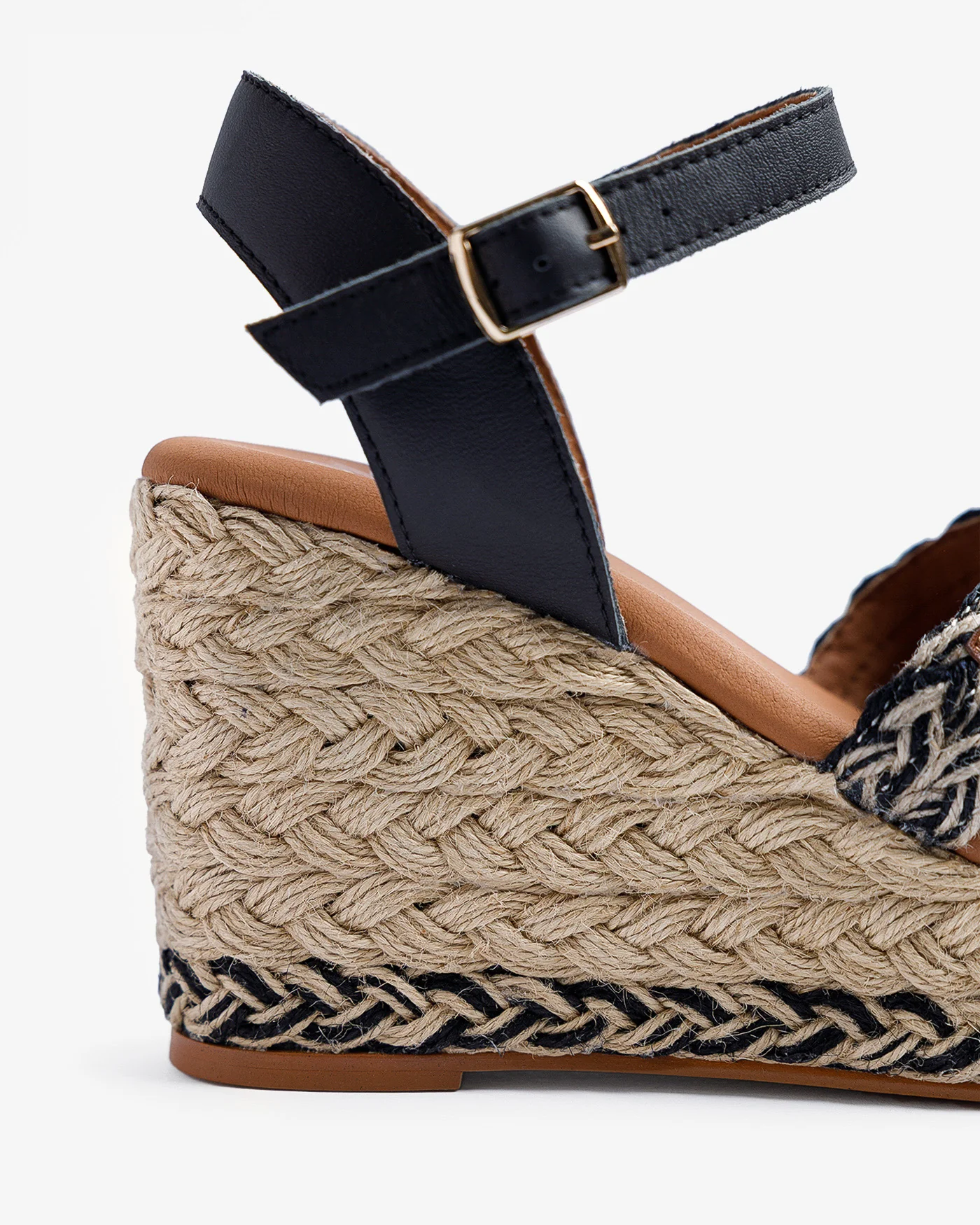 Cuña Avalo Yute Negro - Image 3