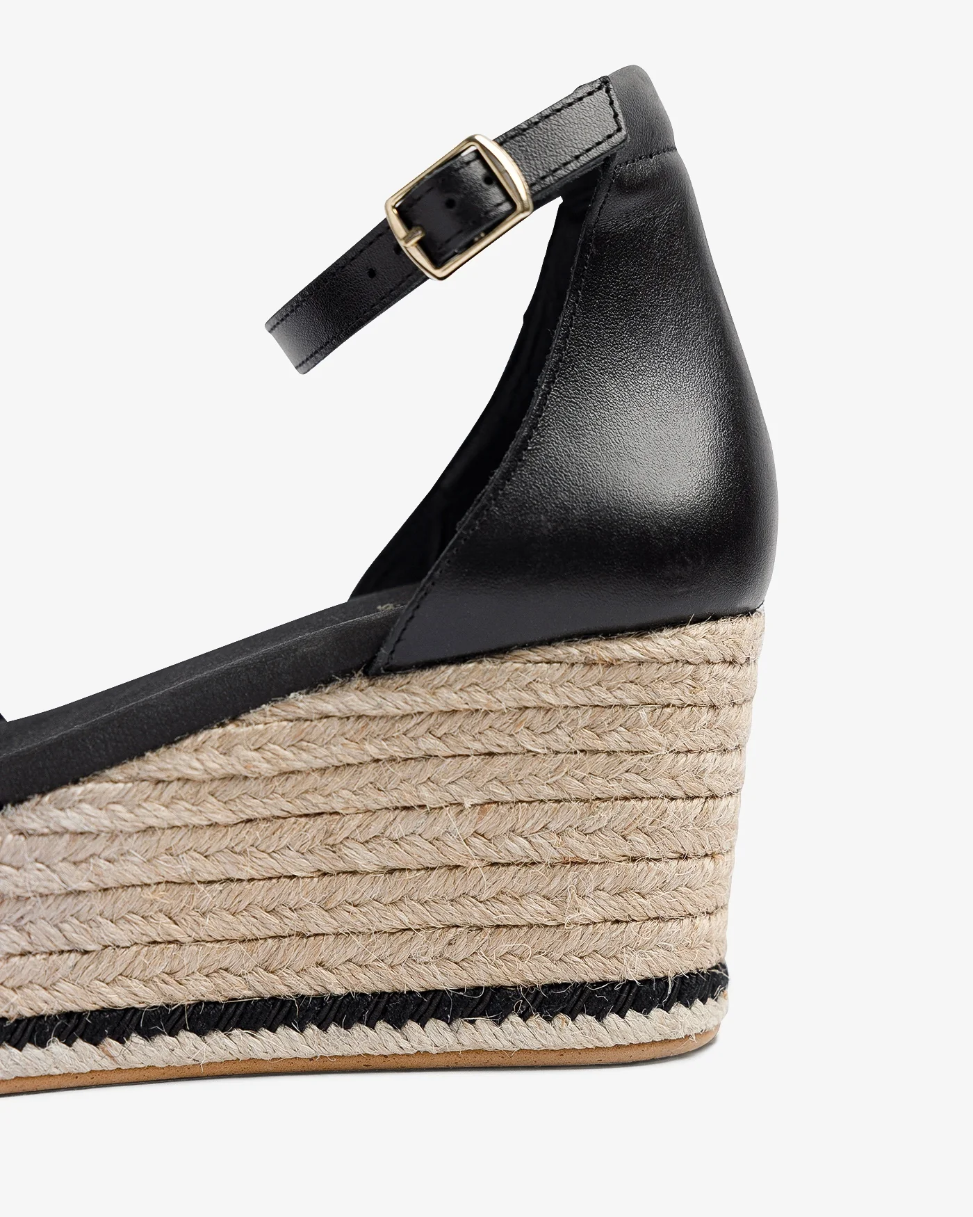 Cuña Cantalar Piel Negro - Image 6