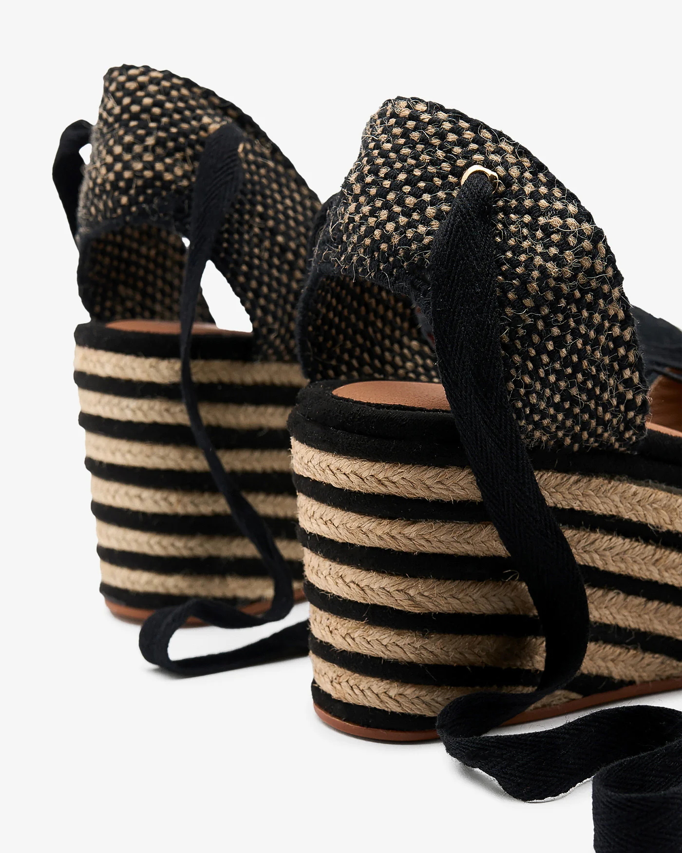 Cuña Valdes Serraje Negro - Image 5