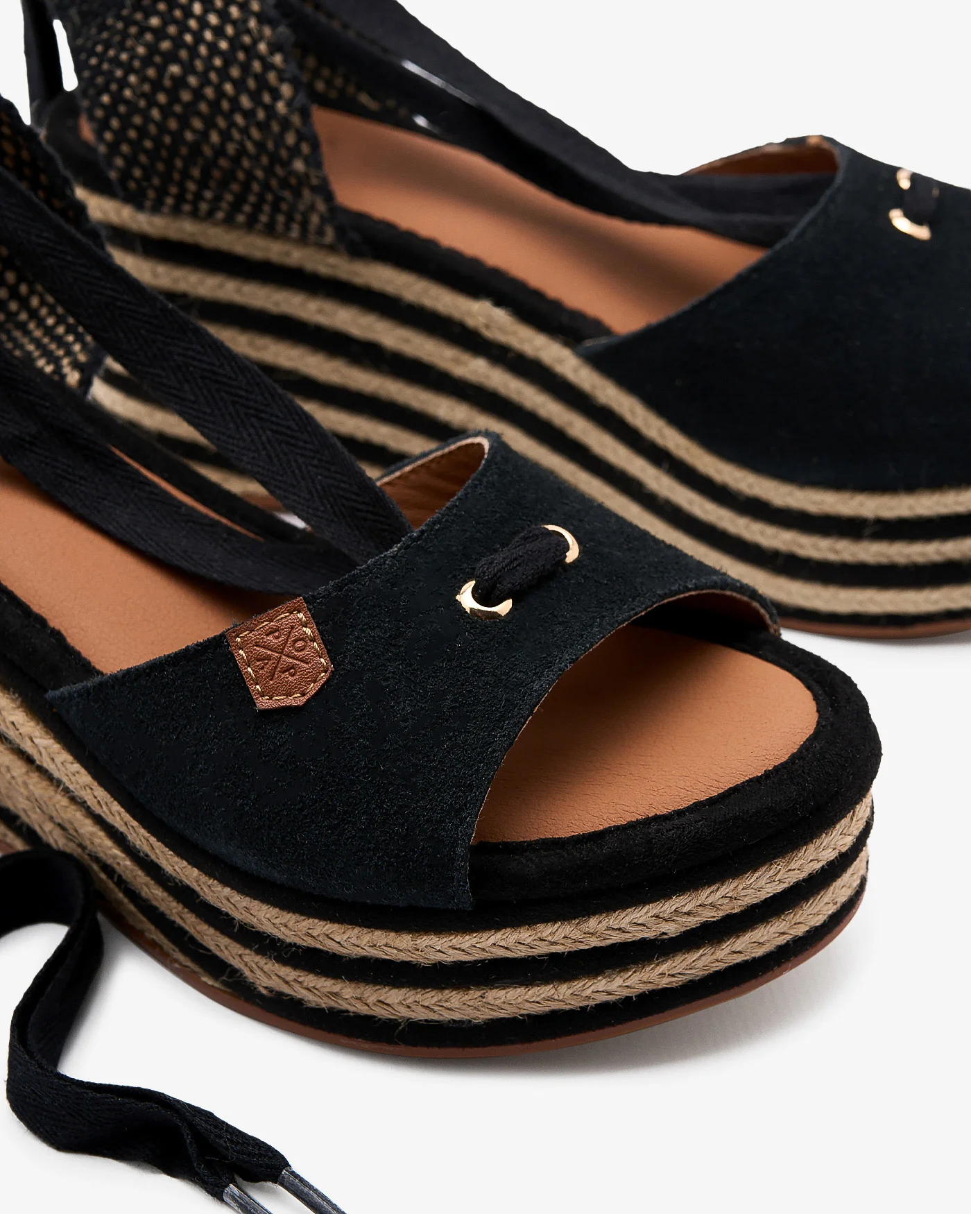 Cuña Valdes Serraje Negro - Image 6