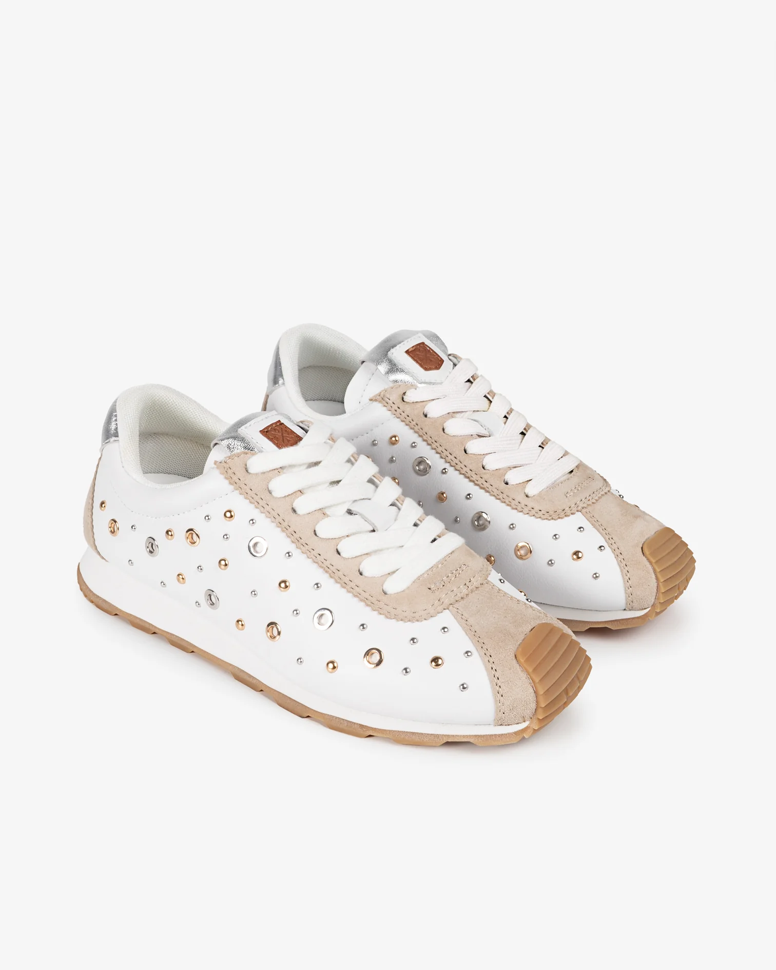 Zapatilla Inara Tachuelas Blanco - Image 5