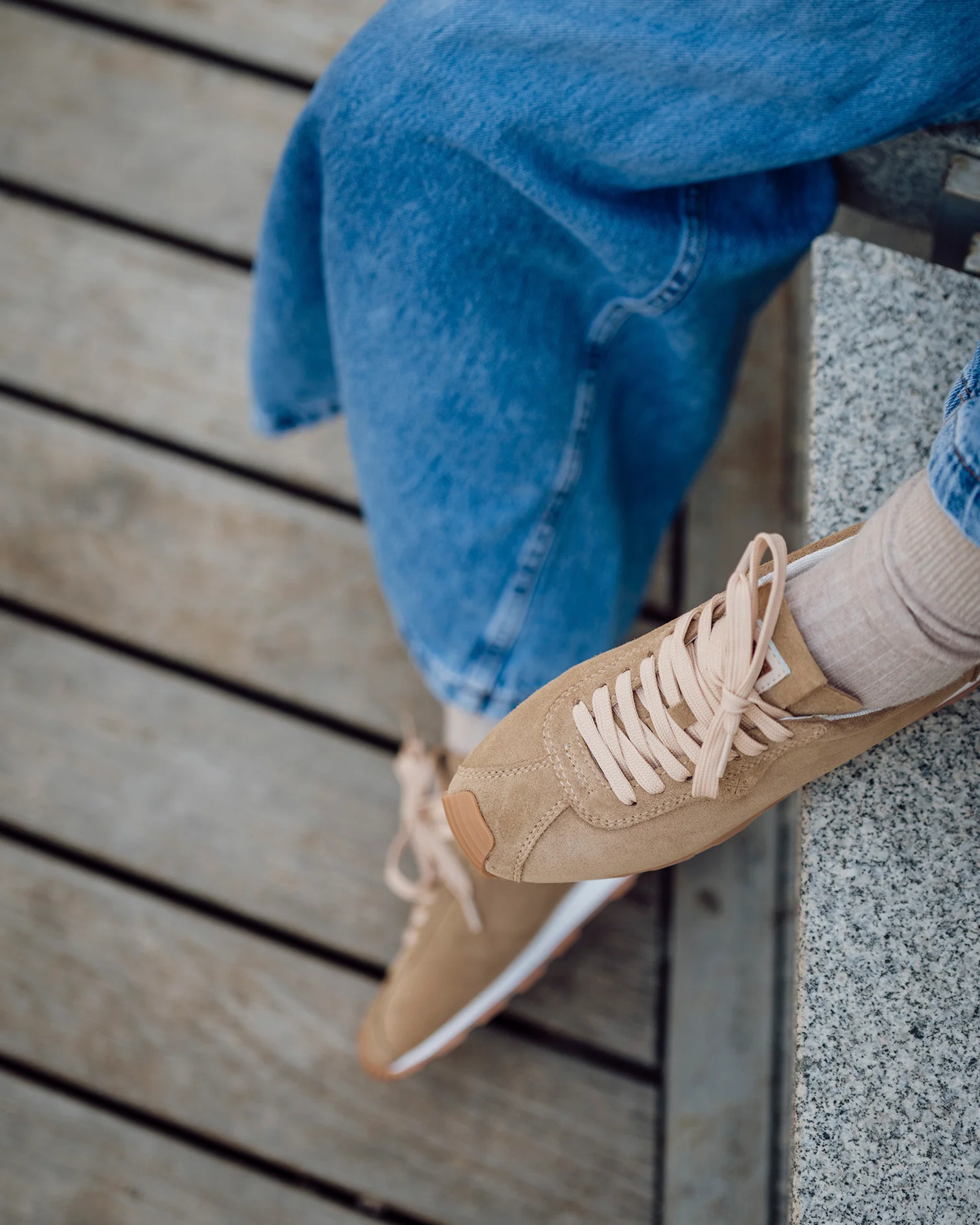 Zapatilla Kira Serraje Beig - Image 7