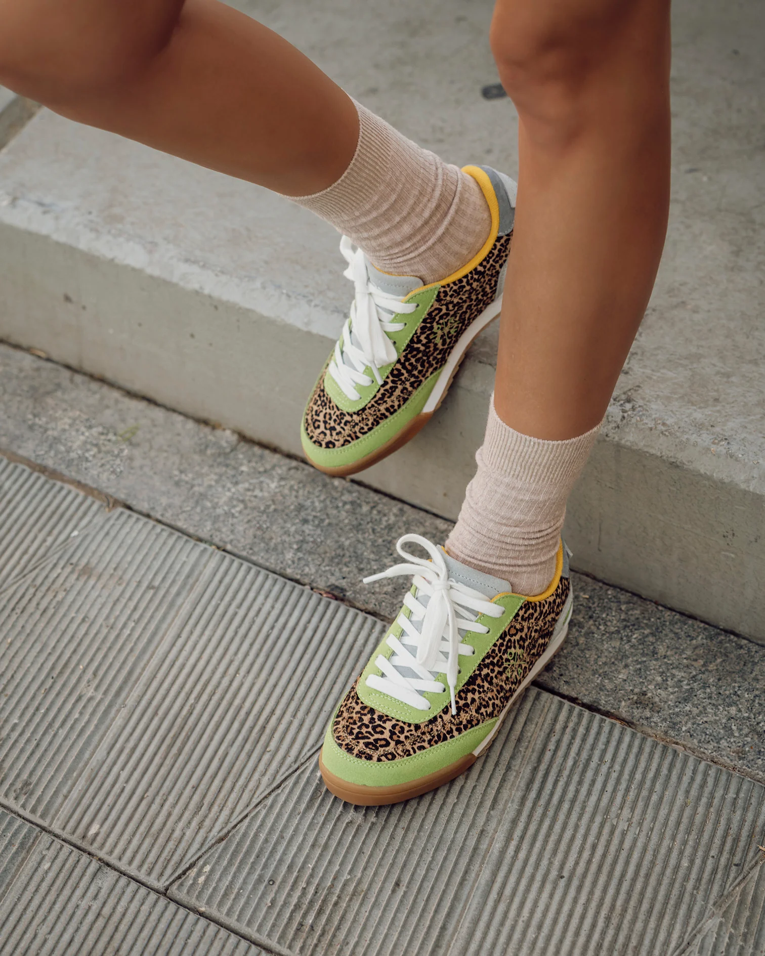 Zapatilla Muse Animal Verde - Image 4