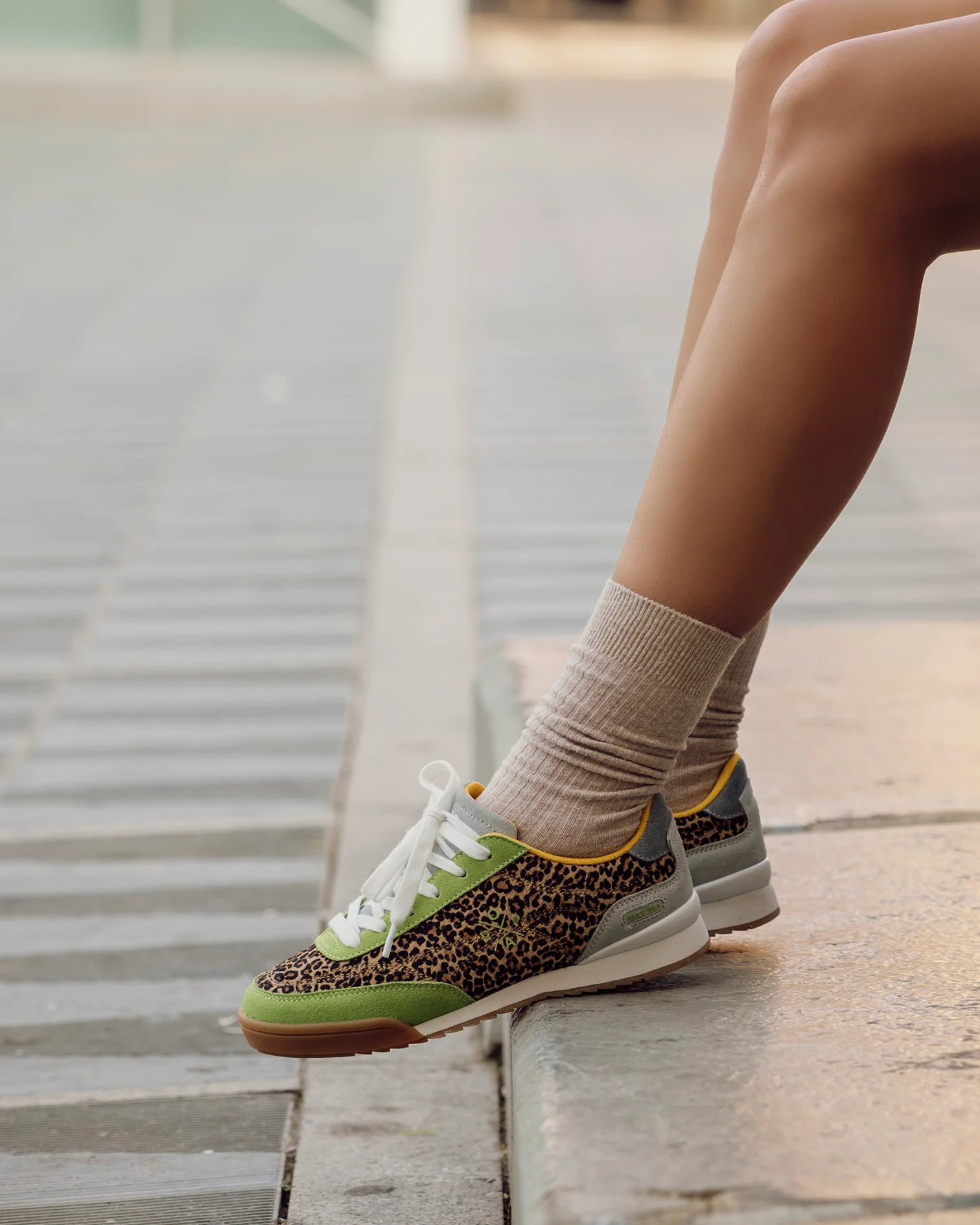 Zapatilla Muse Animal Verde - Image 7