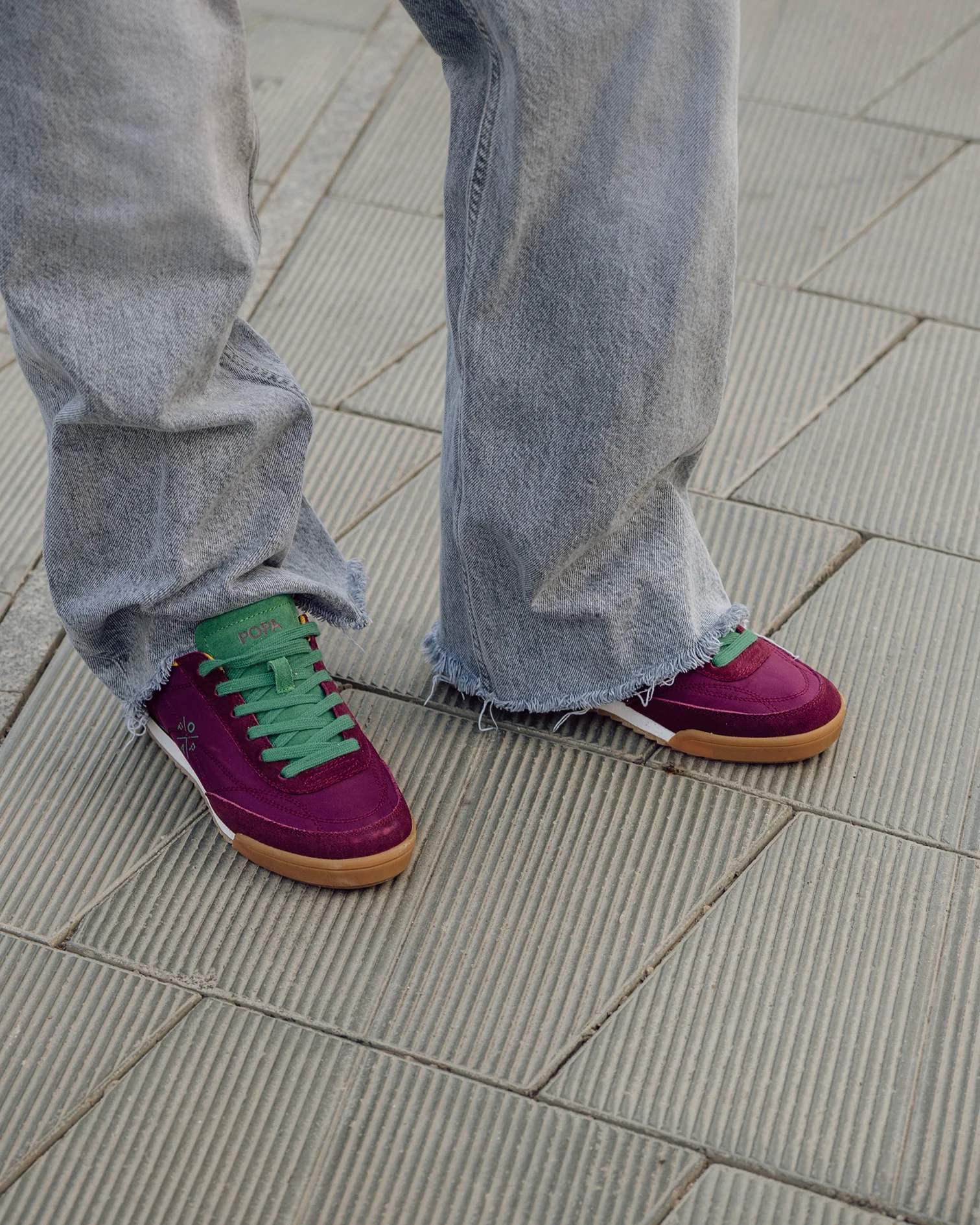 Zapatilla Muse Serraje Burdeos - Image 7